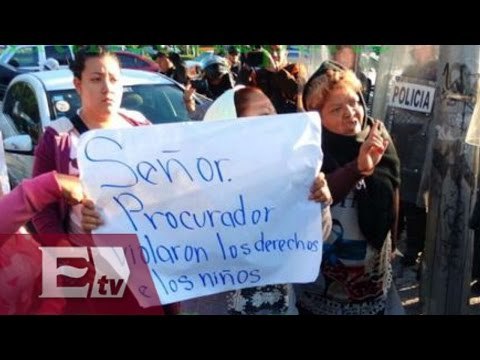 Padres exigen la liberación de sus hijos inocentes involucrados en asalto a transeúnte