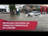 Suspenden clases por lluvias en Baja California Sur