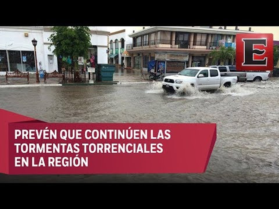 Suspenden clases por lluvias en Baja California Sur