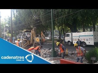 Reabren lado norte de Avenida Presidente Mazaryk, Polanco / Reopens north side of Avenida Masaryk