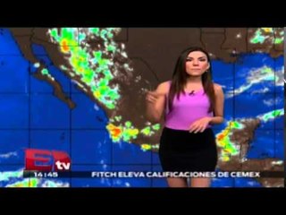 Pronóstico del clima para en norte de la república mexicana / Titulares de la tarde