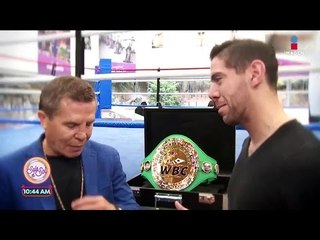 Julio César Chávez ya entrena para su próxima pelea contra el Canelo | Sale el Sol