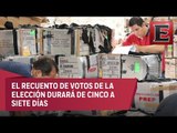 Arranca recuento de votos de la elección en Puebla