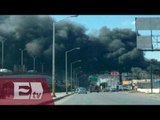 Fuerte incendio consume bodega textil en Torreón Coahuila / Todo México