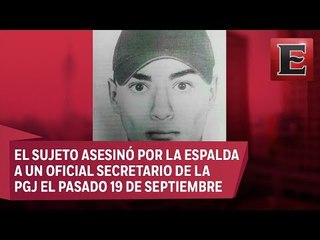 Retrato del asesino de un funcionario de la PGJ