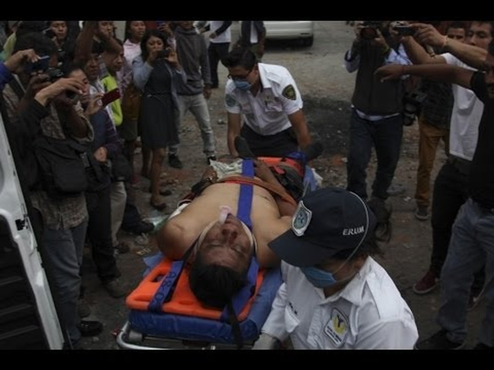 Nuevas imágenes del ataque a un policía en San Bartolo Ameyalco