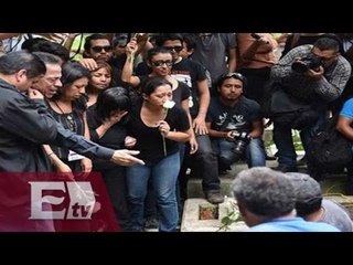 Multitud se reune para dar el último adios a Rubén Espinosa / Vianey Esquinca