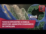 LO ÚLTIMO: Sismo de magnitud 5.4 remece a Chiapas