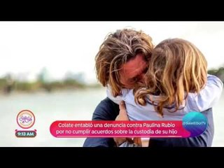 Colate: "Paulina miente sobre custodia"