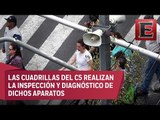 Fallas en 17 altavoces de la CDMX tras prueba de sonido