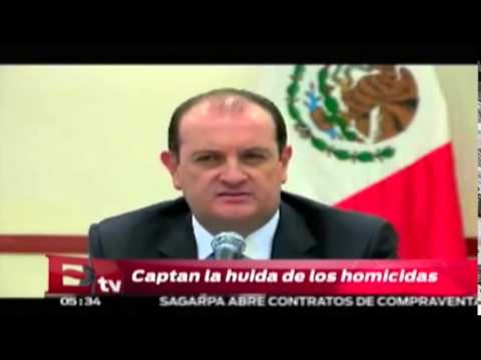 Cámara de seguridad capta momento de la huida de asesinos de la Narvarte/ Vianey Esquinca