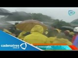 Miles de habitantes fueron evacuados por alerta de fuertes lluvias en Chiapas