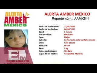Alerta amber por Rocío Yamileth Martínez Herrera desaparecida en Morelos
