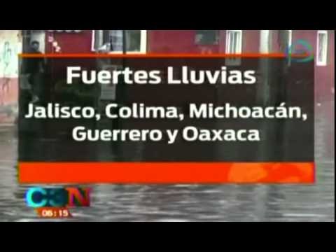 Huracán 'Cristina' ya es categoría 1 / Huracanes 2014