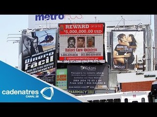 Gobierno estadounidense ofrece 5 millones de dólares por Caro Quintero