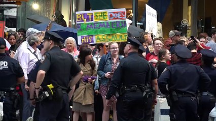 ABD'de Trump'ın Yüksek Mahkeme adayı Kavanaugh karşıtı gösteriler - NEW YORK