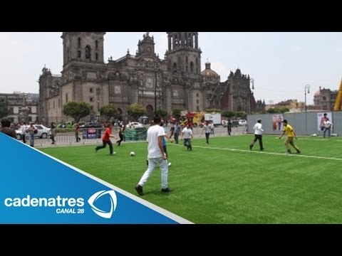 Capitalinos listos para ver el debut de la selección mexicana en el mundial 2014