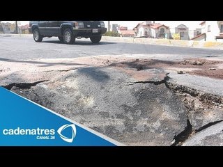Lluvias provocan socavón en Xalostoc, Ecatepec / Rain causes sinkhole in Xalostoc, Ecatepec