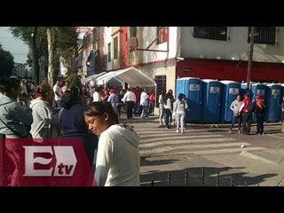 Integrantes del PT marchan hacia el Centro Histórico / Entre mujeres