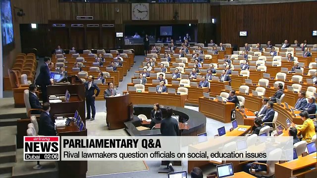 National Assembly holds Q&A session on social, education issues