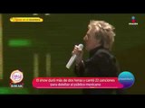 El inolvidable concierto en México de Rod Stewart