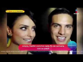 Vadhir Derbez tuvo un pequeño accidente en set