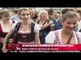 ¡Prost! Arranca en Alemania la fiesta cervecera del Oktoberfest/ Excélsior en la media