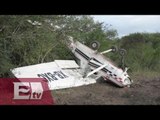 Cae avioneta del ejército en Jalisco, hay dos lesionado / Vianey Esquinca