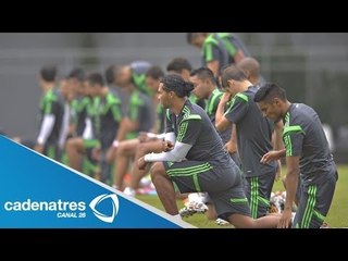 Selección Mexicana entrena en Natal, todo listo para s debut frente a Camerún
