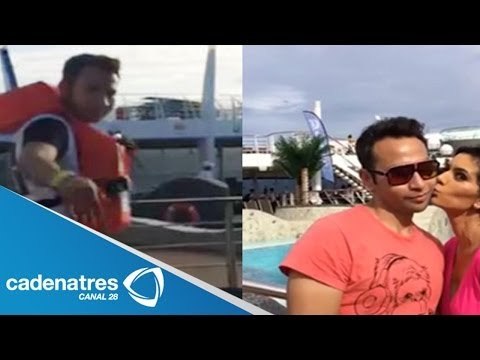 Continúan las búsquedas de hijo del procurador de Chiapas que se aventó del crucero en Brasil