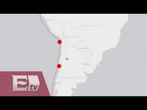 Fuerte sismo de magnitud 8.4 sacude Chile / Vianey Esquinca
