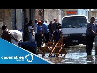 Vecinos de Nezahualcóyotl exigen al gobierno ayuda por inundación