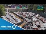 Tráfico vehicular de principales casetas de la Ciudad de México