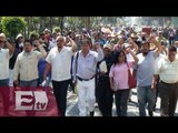 Sección 22 realiza 30 bloqueos en Oaxaca  /  Titulares de la tarde
