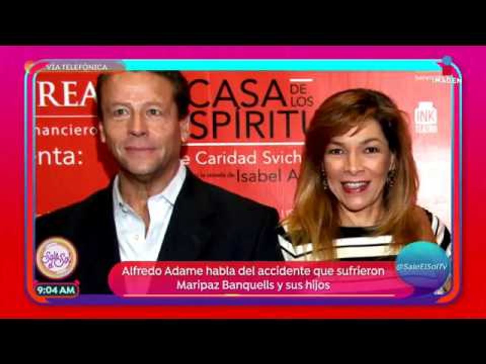 Llamada con Alfredo Adame por accidente de Maripaz Banquells