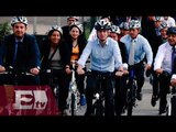 Diputados viajan en bicicleta por  Día Mundial Sin Automóvil / Titulares de la tarde