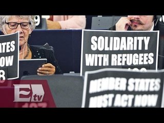 Download Video: Alemania dará asilo a 800,000 refugiados sirios / Titulares de la tarde