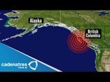 ¡¡IMPRESIONANTE!! Alerta de tsunami para Alaska tras sismo de 8.0 grados