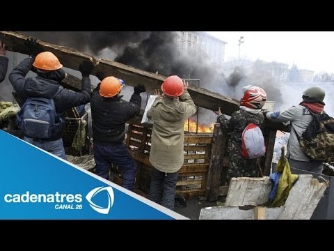 Ucrania acepta tregua (VIDEO) / Ukraine agrees to truce