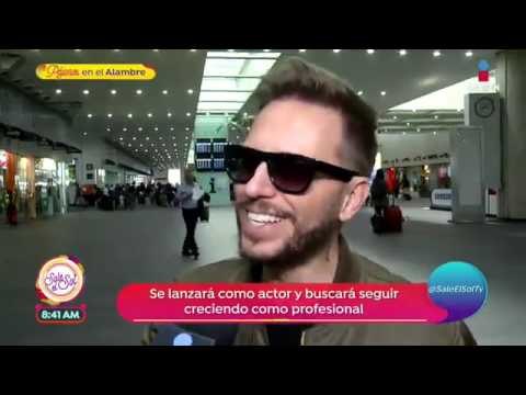 Noel Schajris se queda sin bandera y se va a actuar al cine