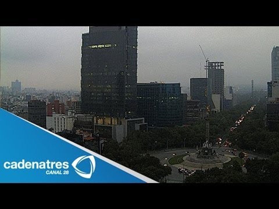 ¡IMPRESIONANTE! Fuerte lluvia deja al DF bajo el agua / Lluvia azota al DF