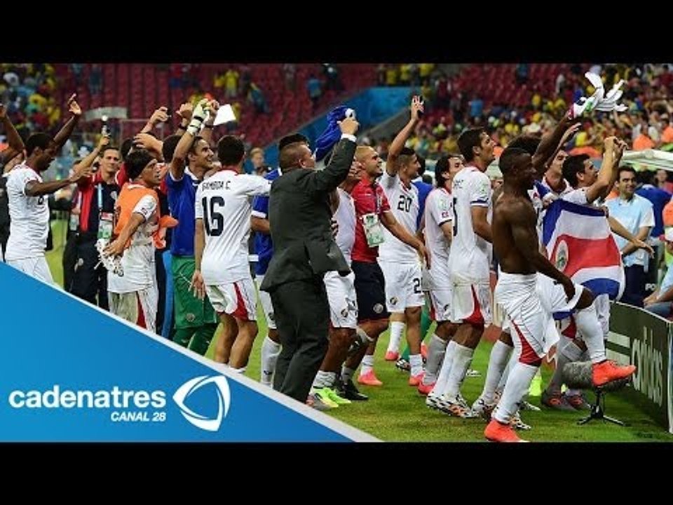 Costa Rica hace historia y vence a Grecia / Mundial 2014 Vídeo