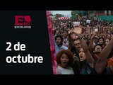 Marcha en el DF en conmemoración de la matanza en Tlateloco  / Excélsior