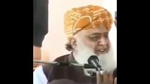 Maulana Fazal Ur Rehman Speech Against Army