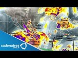Tormenta tropical 'Douglas' golpea México / Huracanes 2014