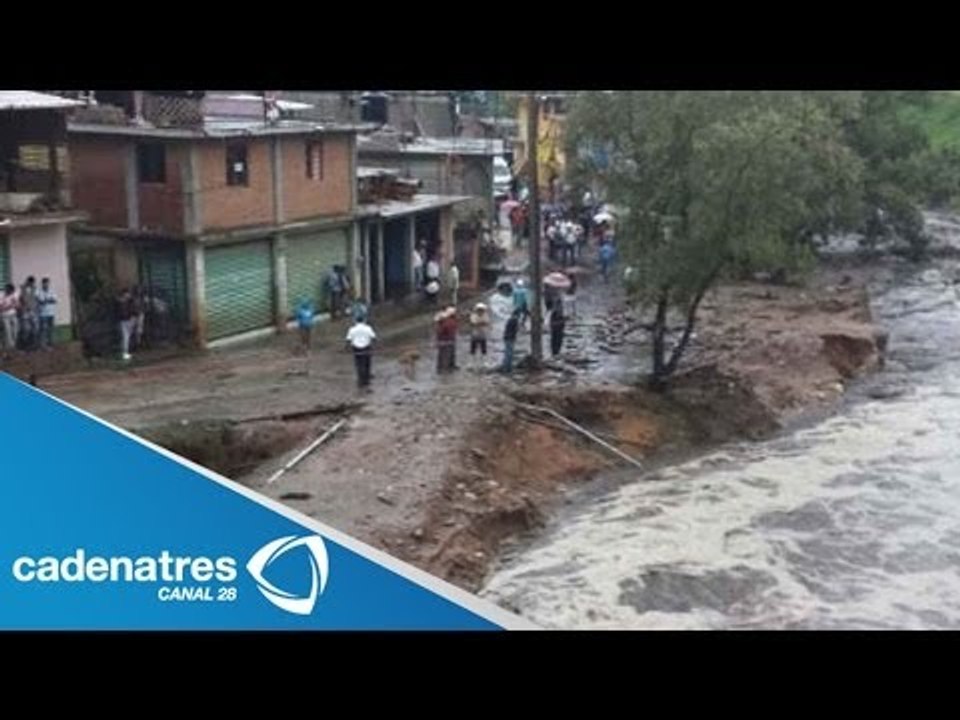 Se desborda Río San Francisco en Puebla / San Francisco River overflows in Puebla