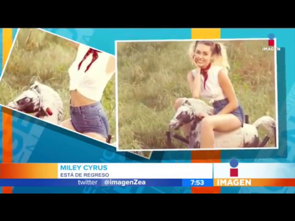 Miley Cyrus estrenará sencillo en Mayo | Imagen Noticias con Francisco Zea