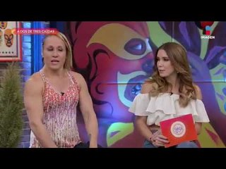 Dalys La Caribeña le puso la piel chinita a Carlos Arenas