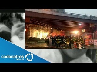 Se cae fachada subterránea del puente de Brooklyn, Nueva York