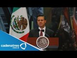 Crece inversión automotriz en México afirma Enrique Peña Nieto